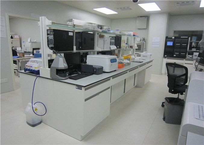 Hospital test bench